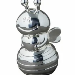 Tirelire Abeille (métal argenté)|Daniel Crégut