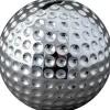 Tirelire Balle de golf (métal argenté)|Daniel Crégut New