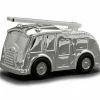 Sale Daniel Crégut Tirelire Camion de pompiers personnalisable (métal argenté)