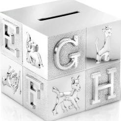 Tirelire Cube alphabet - Reconditionné|Zilverstad Clearance