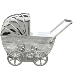 Tirelire Landau personnalisable (Métal Argenté)|Daniel Crégut Outlet