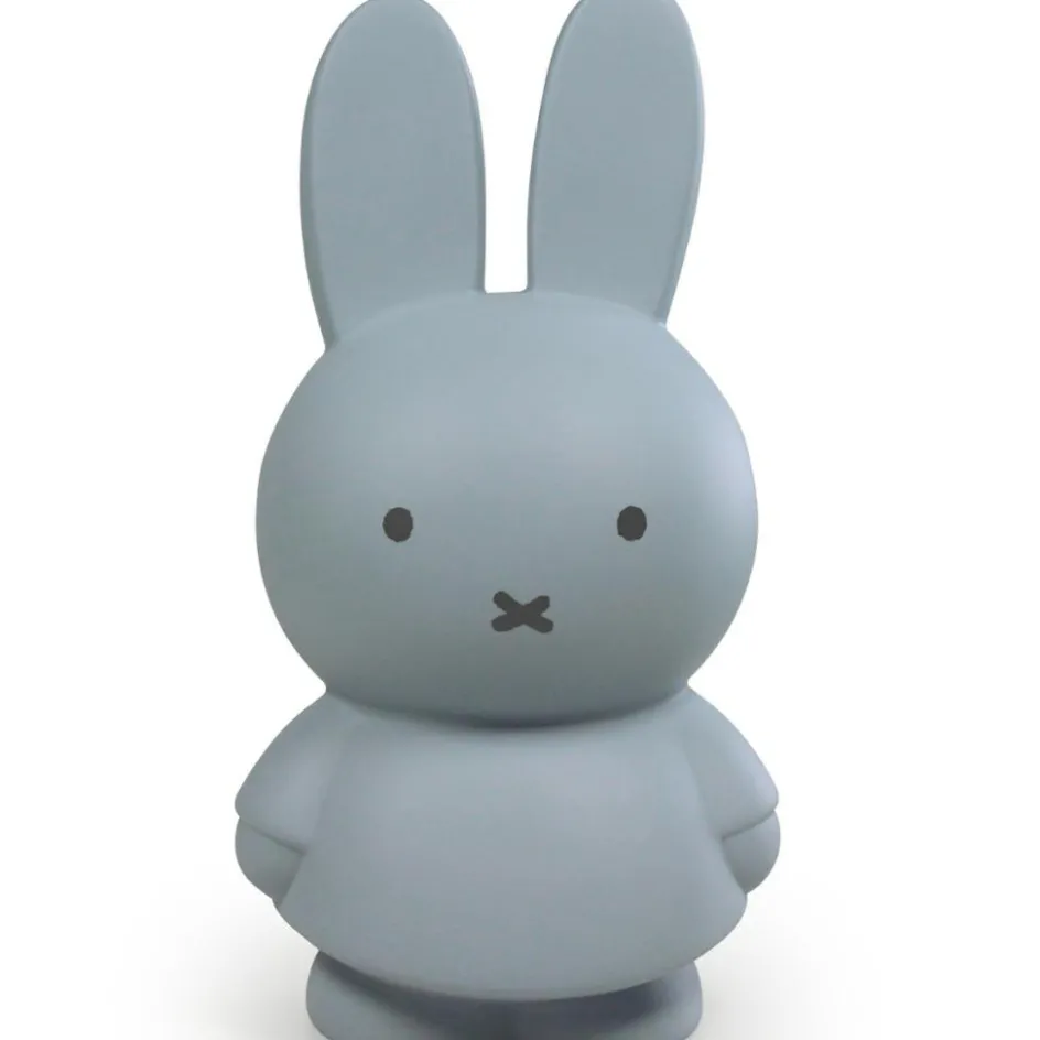 New Atelier Pierre Junior Tirelire Miffy warm Bleu Argenté (19 cm)