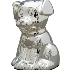 Discount Daniel Crégut Tirelire petit chien personnalisable (métal argenté)