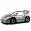 Online Daniel Crégut Tirelire Voiture de course personnalisable (métal argenté)