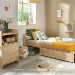 Outlet Sauthon mobilier Tiroir de lit Azur sur roulette (pour lit 60 x 120 cm)