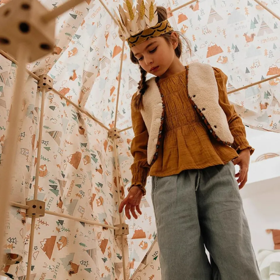 Toiles pour cabane Pack Ecureuil Renards et tipis|Sarbakane Online