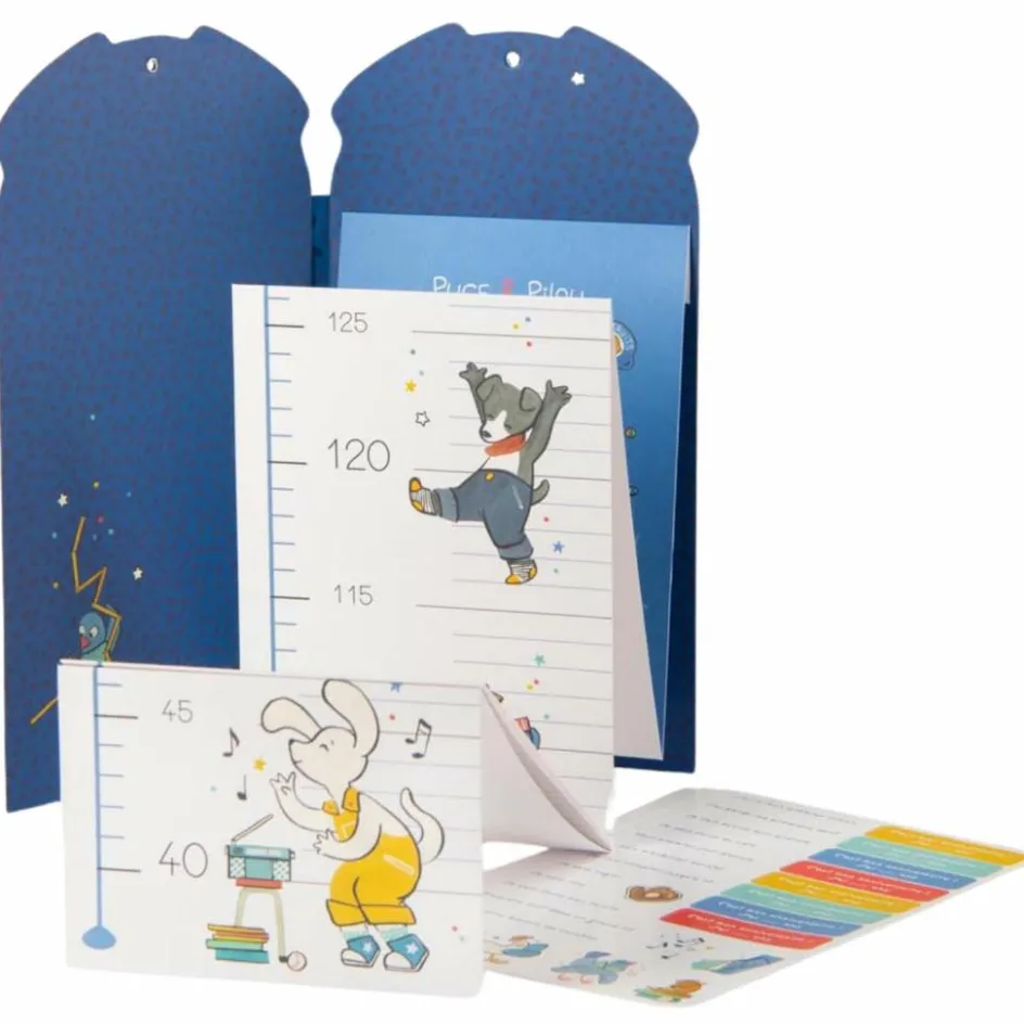 Toise carnet Puce et Pilou (138 cm)|Moulin Roty