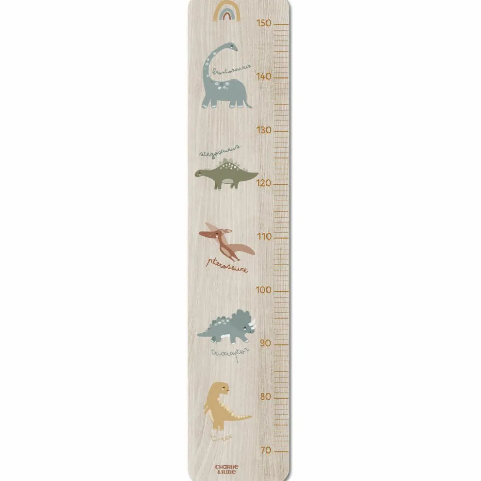Toise en bois Collection 5 Dinos|Charlie et Suzie Hot
