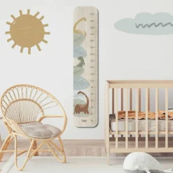 Toise en bois Dino Grande Feuilles|Charlie et Suzie