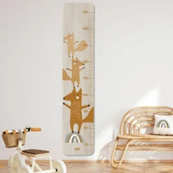 Sale Charlie et Suzie Toise en bois Edgar le renard