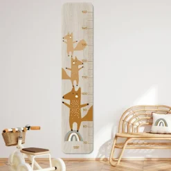 Sale Charlie et Suzie Toise en bois Edgar le renard