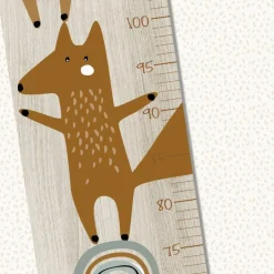 Outlet Charlie et Suzie Toise en bois Edgar le renard personnalisable