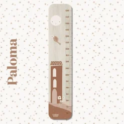 Toise en bois La Maison Paloma personnalisable|Charlie et Suzie