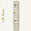 Toise en bois Lili Rose Grandes Fleurs personnalisable|Charlie et Suzie Outlet
