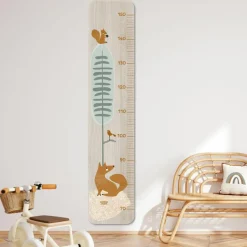 Sale Charlie et Suzie Toise en bois Renard Forêt Edgar