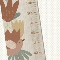 Toise en bois XXL Oiseaux Lili Rose personnalisable|Charlie et Suzie Online