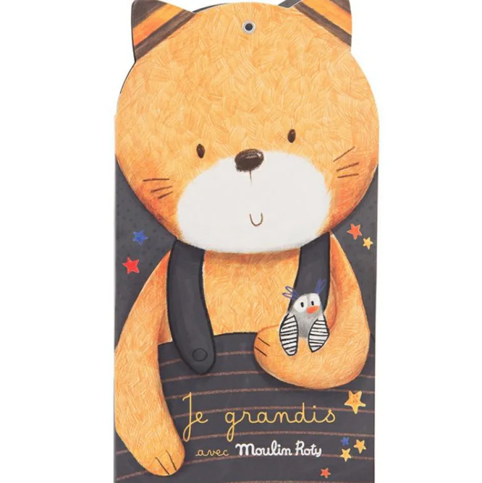 Toise souple et carnet Les Moustaches|Moulin Roty Clearance