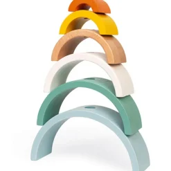 Tortue arc-en-ciel empilable à rouler Sweet Cocoon|Janod Hot