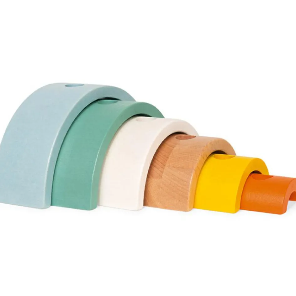 Tortue arc-en-ciel empilable à rouler Sweet Cocoon|Janod Hot