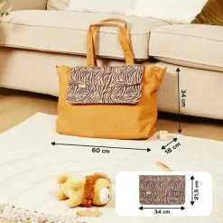 Clearance Babymoov Tote bag à langer Zebra