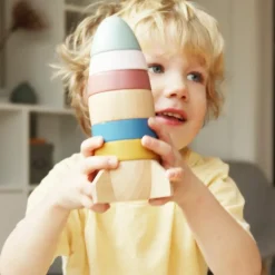 Tour à empiler en bois Fusée|Kindsgut Outlet