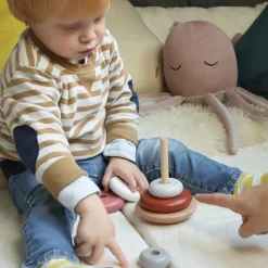 Tour à empiler en bois Père Noël|Kindsgut Discount