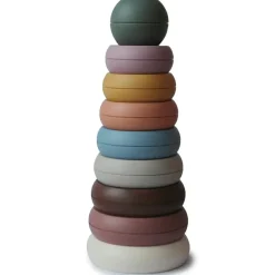 Best Mushie Tour à empiler Rings Rustic