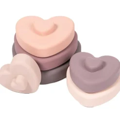 Tour coeurs à empiler en silicone|Bo Jungle