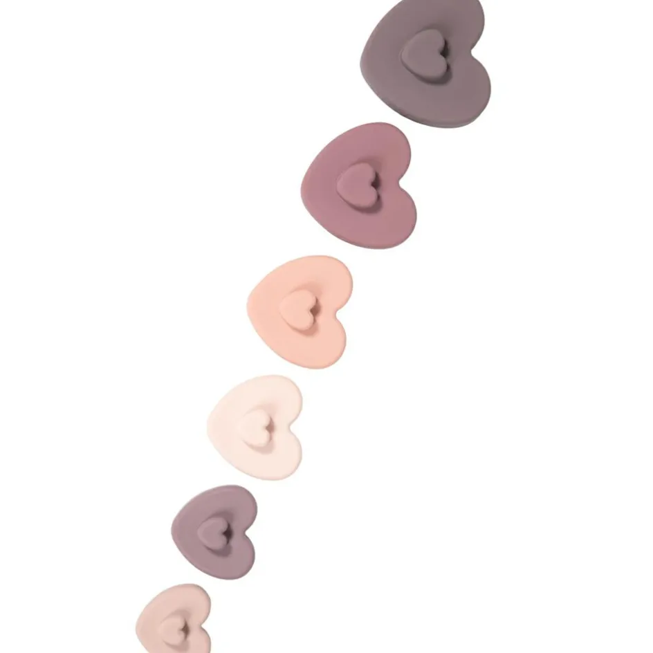 Tour coeurs à empiler en silicone|Bo Jungle