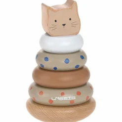 Best Lässig Tour d'anneaux empilables en bois Little Mateys