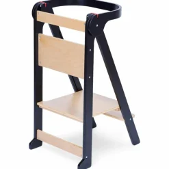 Clearance Childhome Tour d'apprentissage pliable noir naturel