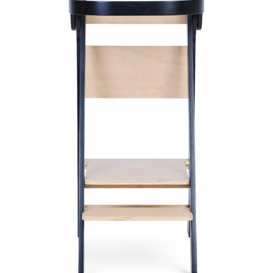 Clearance Childhome Tour d'apprentissage pliable noir naturel