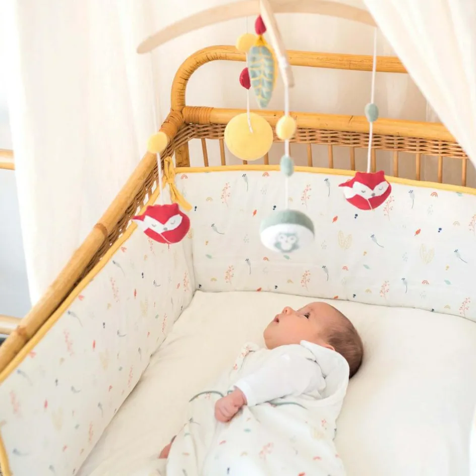 Best Trois Kilos Sept Tour de lit Cache-cache en forêt (pour lits 60 x 120 ou 70 x 140 cm)