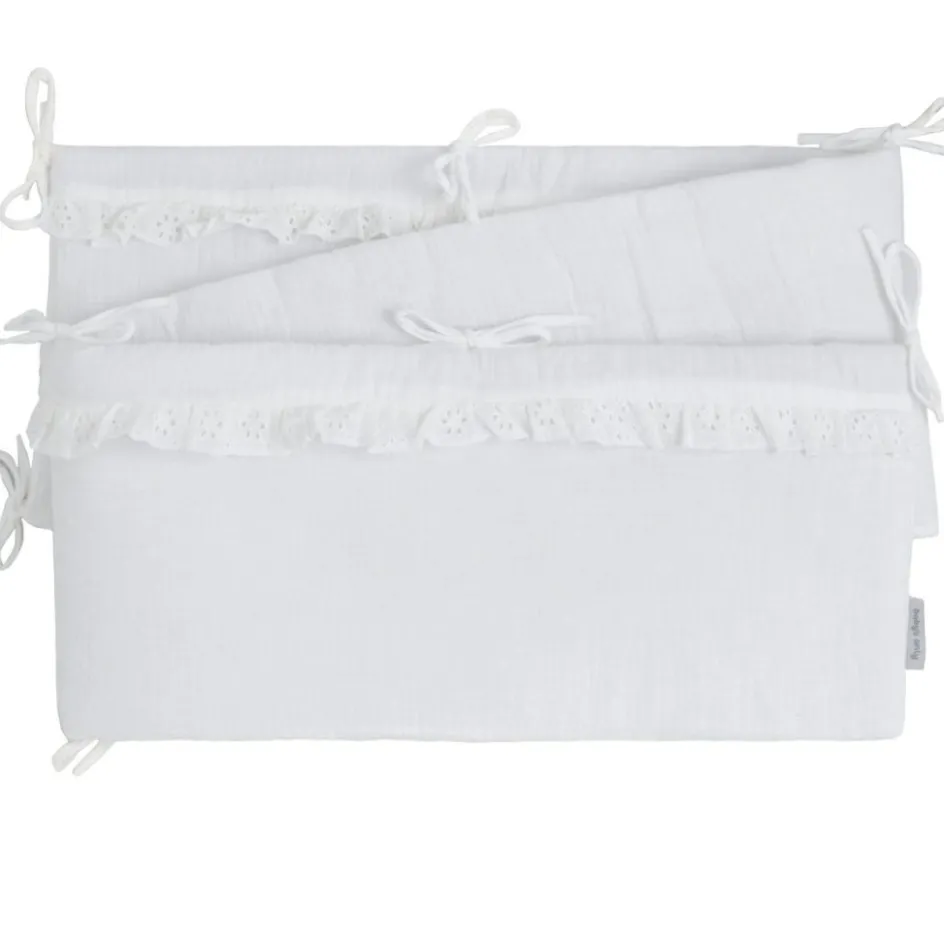 Tour de lit Calm blanc (pour lits 60 x 120 ou 70 x 140 cm)|Baby's Only New