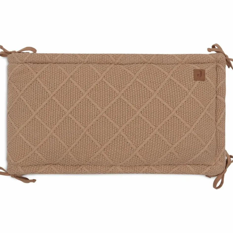 Clearance Jollein Tour de lit Cosy Knit Biscuit (pour lits 60 x 120 ou 70 x 140 cm)