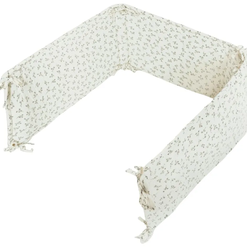Tour de lit Doux Olive Bloom (pour lits 60 x 120 et 70 x 140 cm)|Babyshower Online