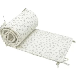 Tour de lit Doux Olive Bloom (pour lits 60 x 120 et 70 x 140 cm)|Babyshower Online