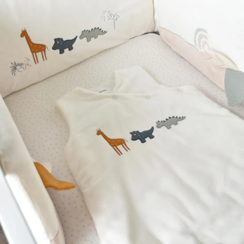 Tour de lit en veloudoux Tiga, Stegi & Ops|Noukie's Hot