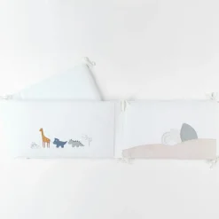 Tour de lit en veloudoux Tiga, Stegi & Ops|Noukie's Hot