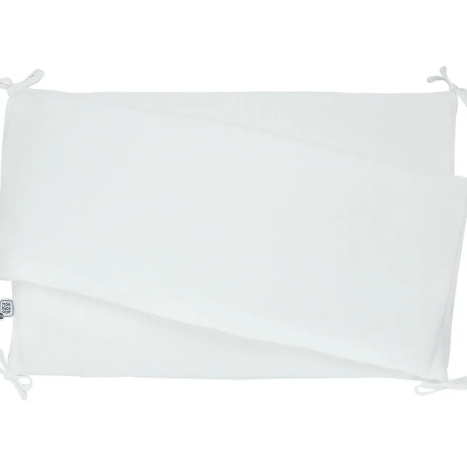 Trois Kilos Sept Tour de lit en velours Wooly (pour lits 60 x 120 ou 70 x 140 cm)