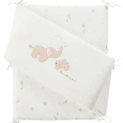 Tour de lit et parc en veloudoux Bali, Moka & Snow|Noukie's Clearance