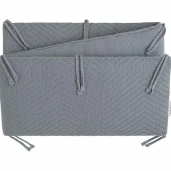 Tour de lit Grace Nordic Blue (pour lits 60 x 120 ou 70 x 140 cm)|Baby's Only