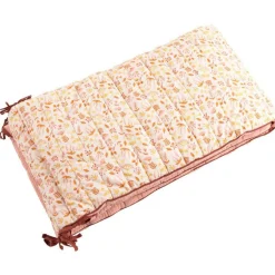 Tour de lit jaune et rose Esmée (pour lits 120 x 60 cm ou 140 x 70 cm)|Sauthon Discount