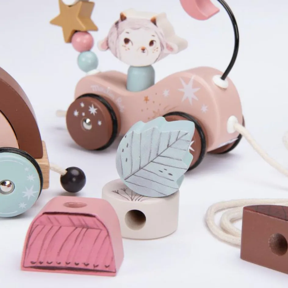 Train d'activités à tirer Après la pluie|Moulin Roty Sale