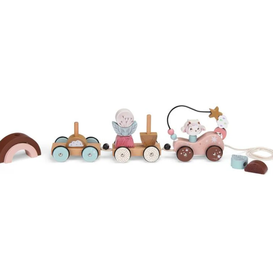 Train d'activités à tirer Après la pluie|Moulin Roty Sale