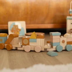 Train de construction en bois|Trois Kilos Sept Hot