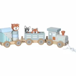 Discount Kindsgut Train en bois Les animaux du zoo