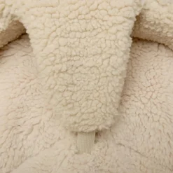 Hot Charlie Crane Transat à balancement en bois de hêtre Levo Fur Milk