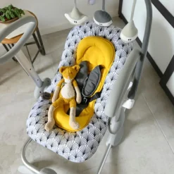 Transat bébé Up and Down III palmier jaune|Béaba Sale