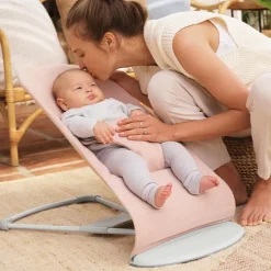 Transat Bliss Tissé chiné rose|BabyBjörn